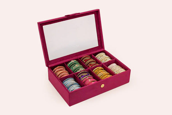 Bangle Box - Maroon