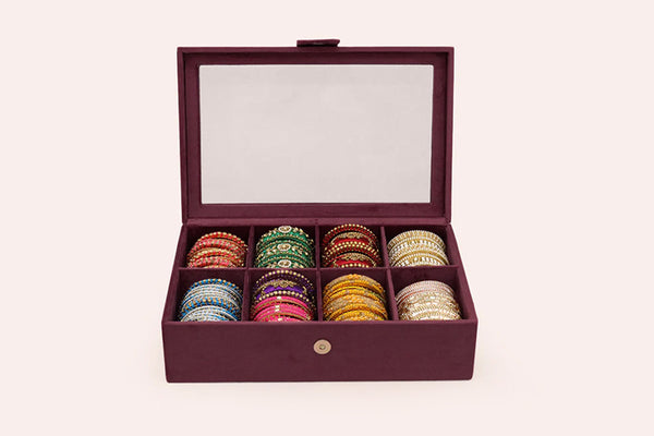 Bangle Box - Maroon