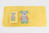 Bear Towel Napkin Set - Yellow