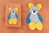 Bear Towel Napkin Set - Orange