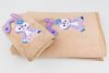 Bunny Towel Napkin Set - Beige