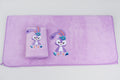 Bunny Towel Napkin Set - Purple