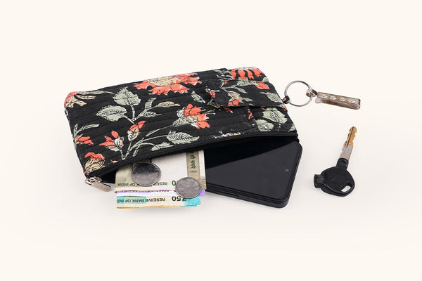 Cell Phone Pouch – Coral Dust (Hook)