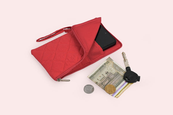 Cell Phone Pouch – Scarlet