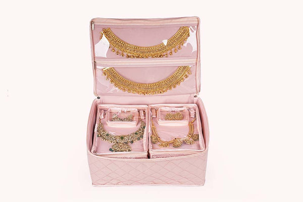 Jewellery Organiser (8P 2XL) - Champagne Pink