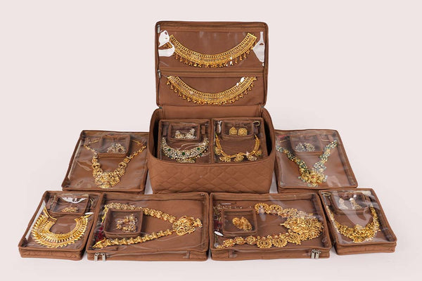 Jewellery Organiser (8P 2XL) - Chocolate