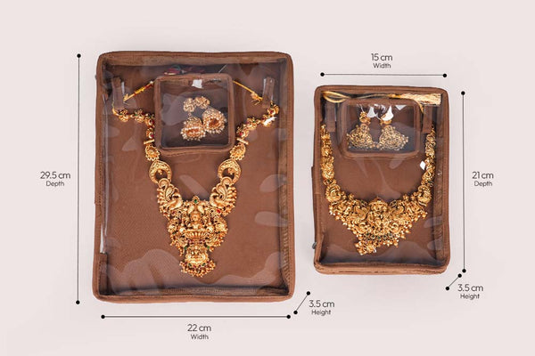Jewellery Organiser (8P 2XL) - Chocolate