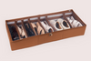 Under Bed Footwear Organiser - Chocolate