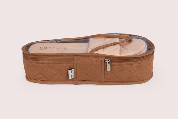 Compact Footwear Organiser - Chocolate