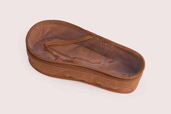 Compact Footwear Organiser - Chocolate