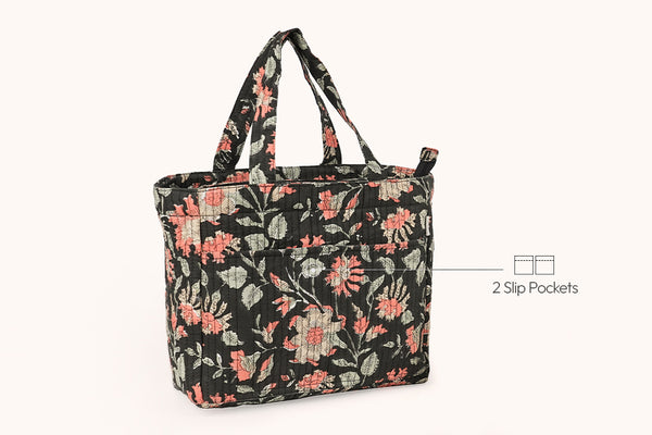 Lunch Bag (2 Pocket) - Coral Dust