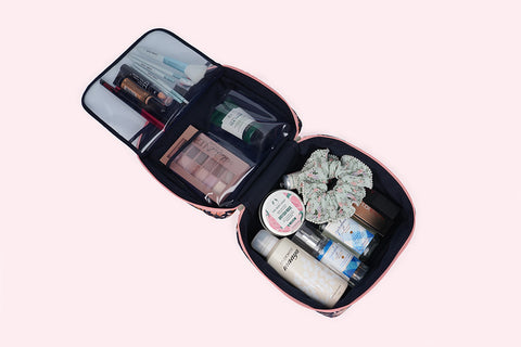 Cosmetic Organiser (Vanity) - Peach Petals