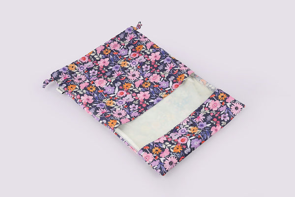 Drawstring Shoe Bag - Lavender lush