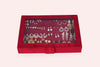 Earring Box - Maroon
