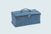 Earring Organiser - 12 Detachable pouch ( Blue )