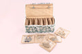 Earring Organiser - 12 Detachable pouch (Buds & Blooms)