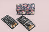 Earring Organiser - 12 Detachable pouch (Floral Dream)