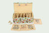 Earring Organiser - 12 Detachable pouch (The Farm)