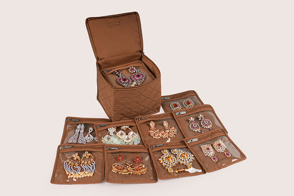 Earring Organiser - Chocolate