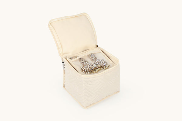Earring Organiser - Cream