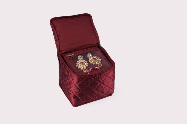 Earring Organiser - Crimson