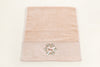 Embroidered Napkin - Rose (Beige)