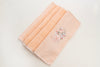 Embroidered Napkin -3D Flower (Peach)