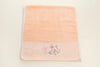 Embroidered Napkin -3D Flower (Peach)