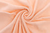 Embroidered bath towel - 3D Flower Peach