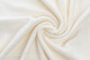 Embroidered bath towel - Rose (White)