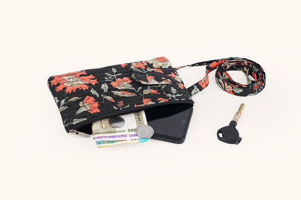 Everyday Cellphone Sling Bags - Coral Dust