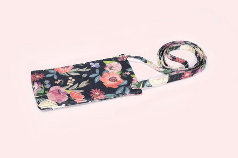 Everyday Cellphone Sling Bags - Floral Dream