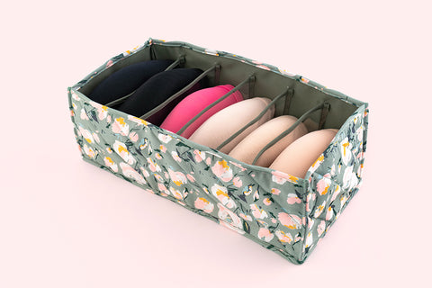 Innerwear Organiser (6 Compartments) - Buds & Bloom