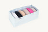 Innerwear Organiser (6 Compartments) - Crystal cloud