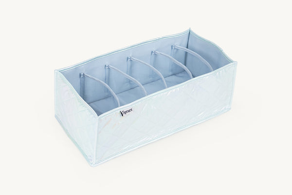 Innerwear Organiser (6 Compartments) - Crystal cloud