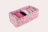 Innerwear Organiser (6 Compartments) - Pink Rush