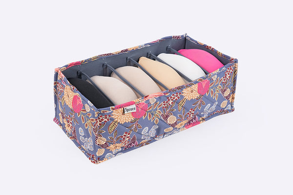 Innerwear Organiser (6 Compartments) - Wildflower
