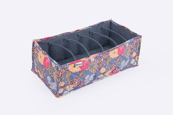 Innerwear Organiser (6 Compartments) - Wildflower