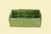 Innerwear Organiser (8 Compartments) - Crocodile Green