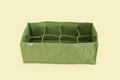 Innerwear Organiser (8 Compartments) - Crocodile Green
