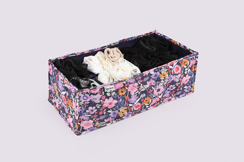 Innerwear Organiser (8 Compartments) - Lavender Lush