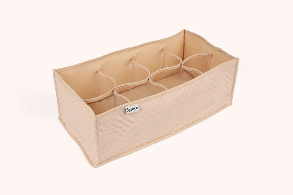 Innerwear Organiser (8 Compartments) - Sand