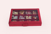 Jewellery Box (12 Partitions) - Maroon
