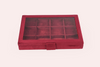 Jewellery Box (12 Partitions) - Maroon