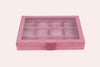 Jewellery Box (12 Partitions) - Old Rose