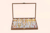 Jewellery Box (15 Partitions) - Walnut (Earring/Pendant)