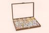 Jewellery Box (15 Partitions) - Walnut (Earring/Pendant)