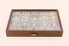 Jewellery Box (15 Partitions) - Walnut (Earring/Pendant)