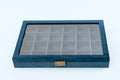 Jewellery Box (24 Partitions) - Blue