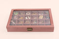 Jewellery Box (24 Partitions) - Rose